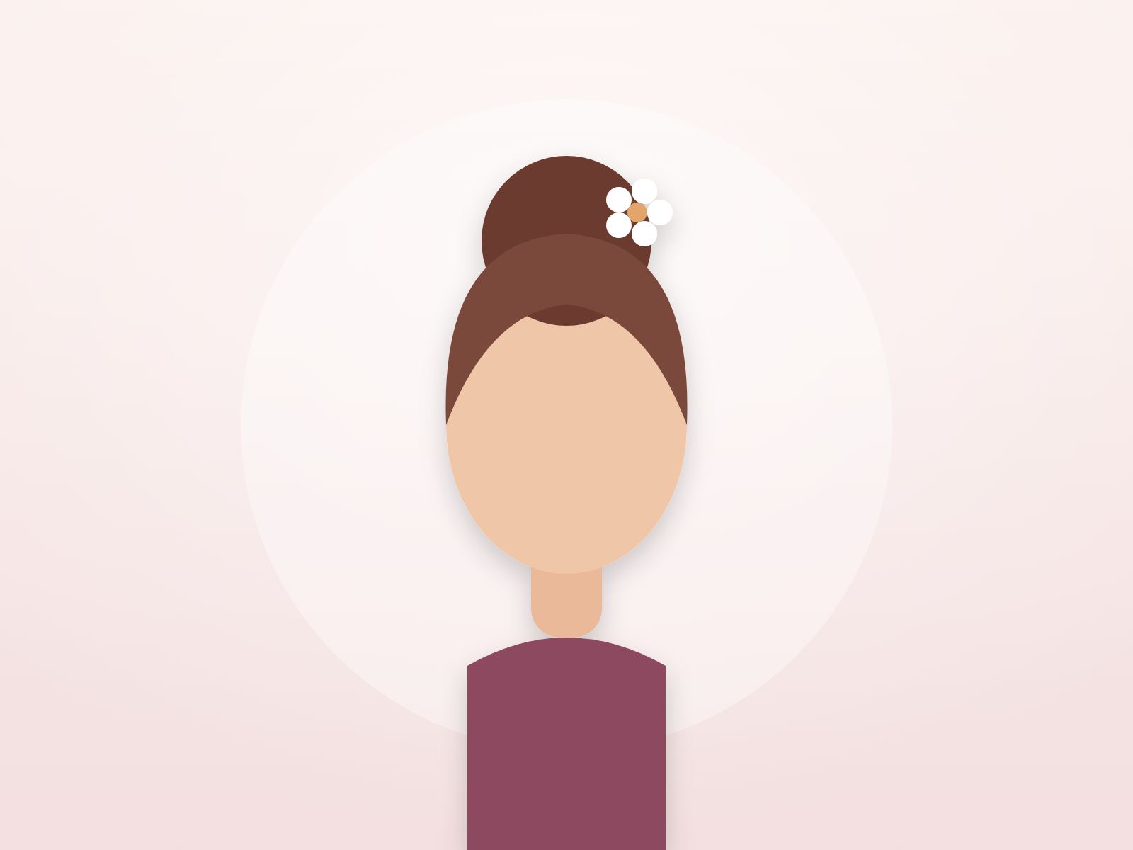 Illustration: hair before styling